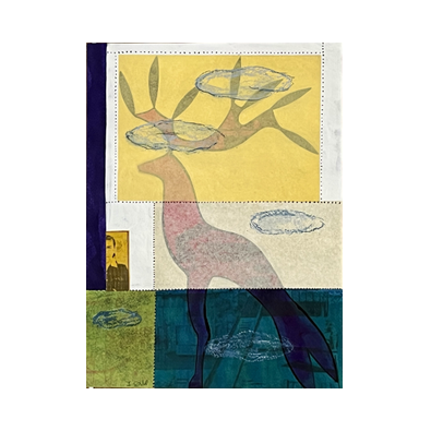 nel bosco dell'artista appaiono 